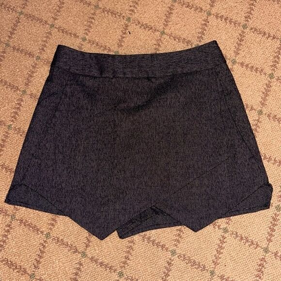 Aqua gray skort w crossover front NWOT S - Picture 1 of 8